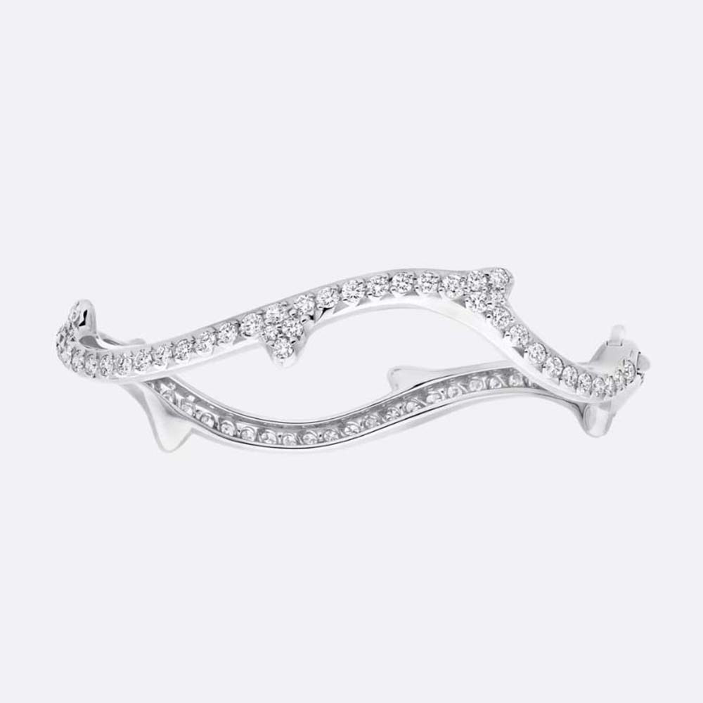 Dior Women Bois De Rose Bracelet White Gold and Diamonds (1)