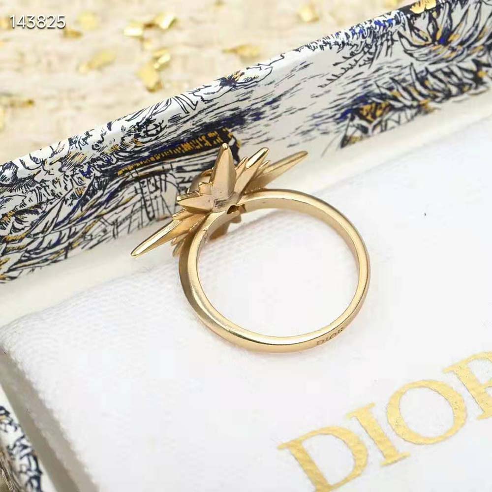 Dior Women Rêve D’infini Ring Gold-Finish Metal (5)