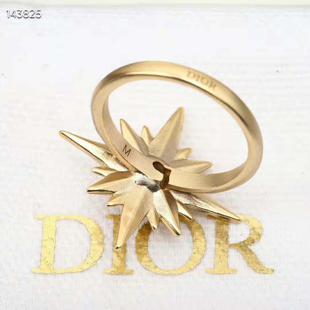 Dior Women Rêve D’infini Ring Gold-Finish Metal (6)