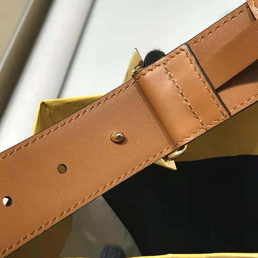 Fendi Women Brown Leather Belt (4)