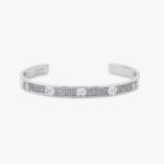 Fendi Women F Is Fendi Bracelet Silver-coloured