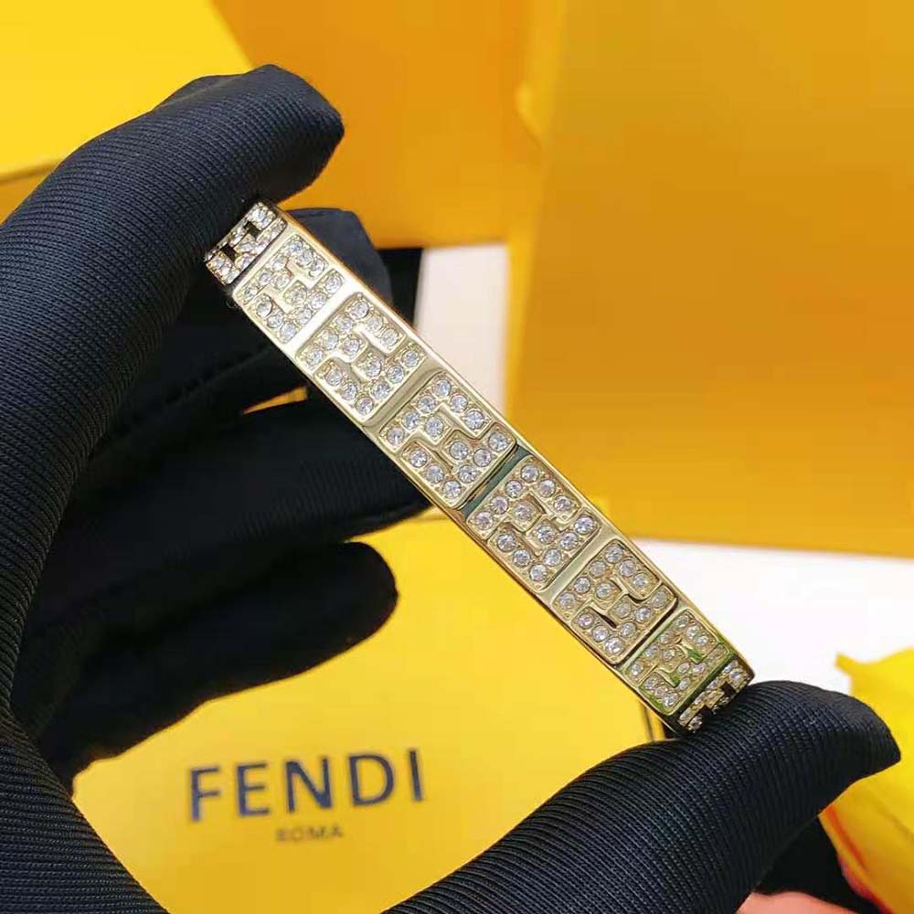 Fendi Women FF Bracelet Gold-coloured (6)