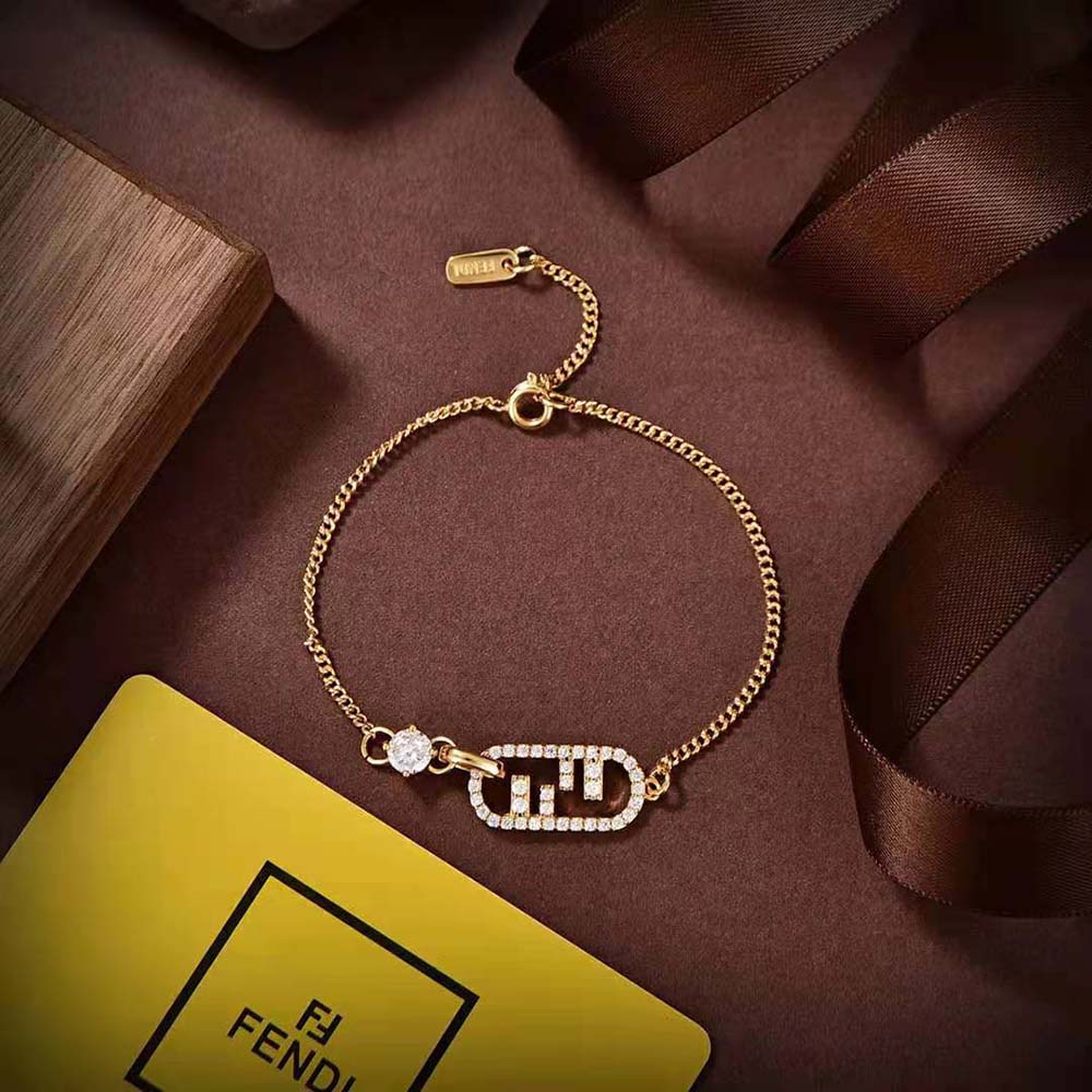 Fendi Women O’Lock Bracelet Gold-Colored (5)