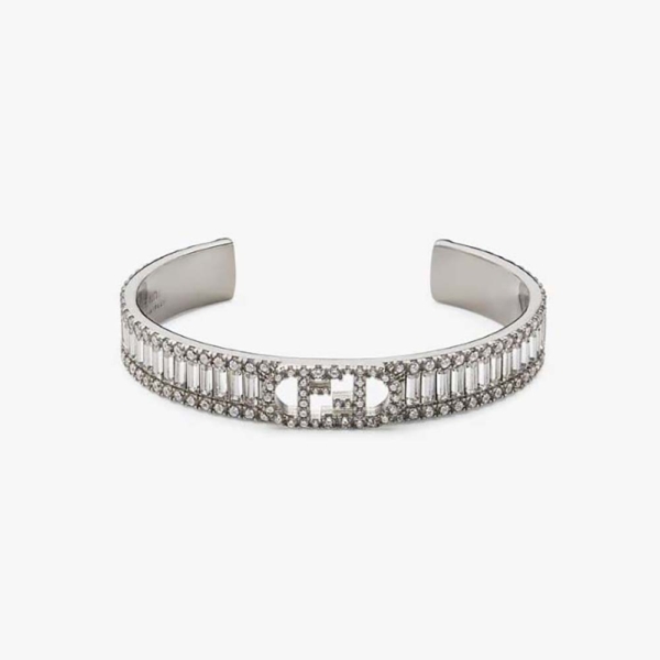Fendi Women O’Lock Bracelet Silver-Colored Bracelet (1)