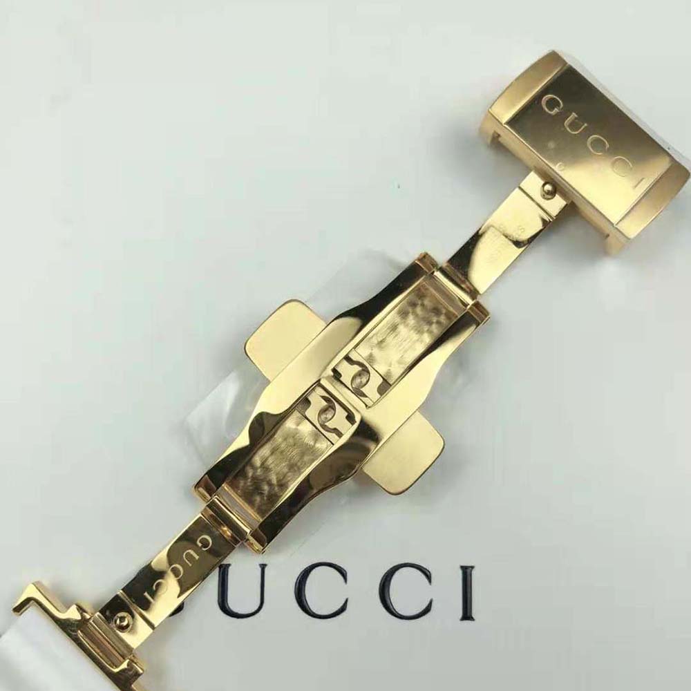 Gucci Women Dive Watch Quartz Movement 40 mm in Yellow Gold PVD (9)