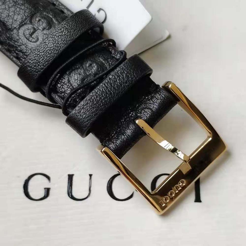 Gucci Women G-Timeless Watch Quartz Movement 38 mm in Yellow Gold PVD (7)