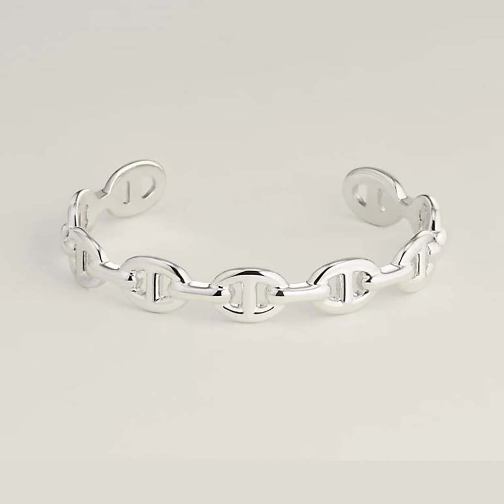 Hermes Women Chaine D’Ancre Enchainee Bracelet Medium Model (1)
