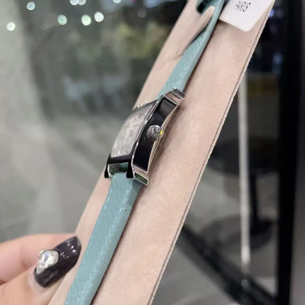 Hermes Women Heure H Watch Small Model Quartz Movement 25 mm in Steel (1)