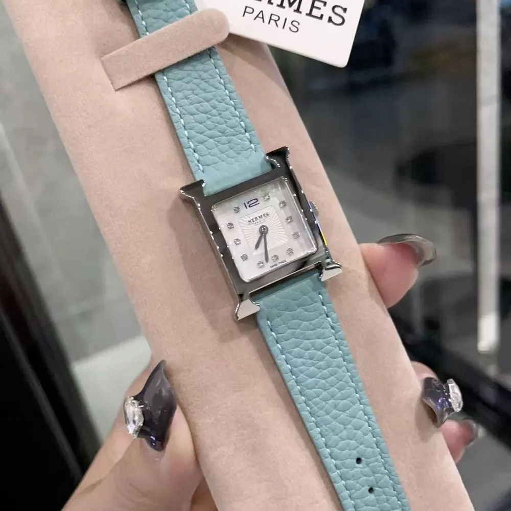 Hermes Women Heure H Watch Small Model Quartz Movement 25 mm in Steel (5)