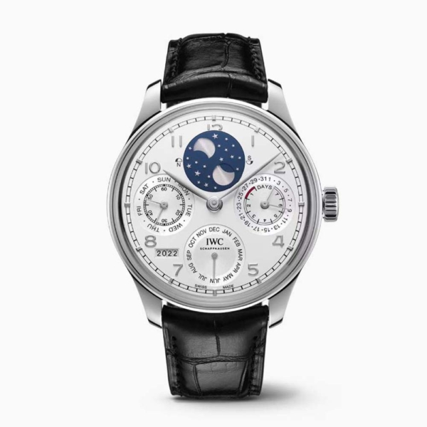 IWC Men Portugieser Perpetual Calendar Self-winding 44.2 mm in Platinum-Silver (1)