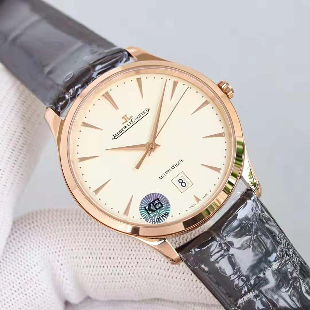 Jaeger-LeCoultre Men Master Ultra Thin Automatic Winding 39 mm in Pink Gold (2)