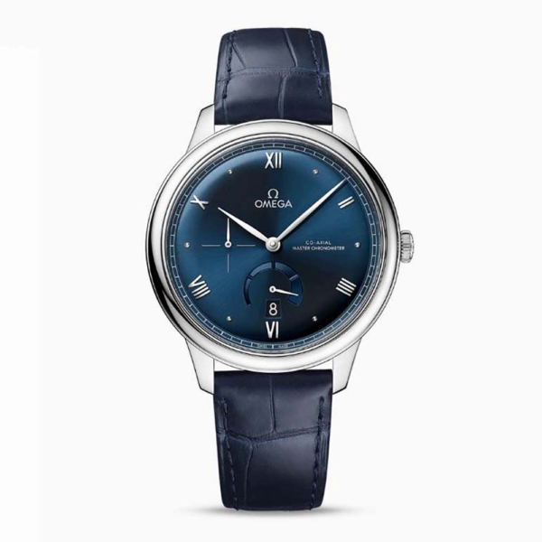 Omega Men De Ville Prestige Co‑axial Master Chronometer Power Reserve 41 mm-Navy (1)