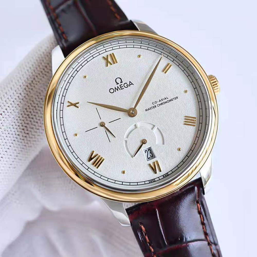 Omega Men De Ville Prestige Co‑axial Master Chronometer Power Reserve 41 mm-White (2)