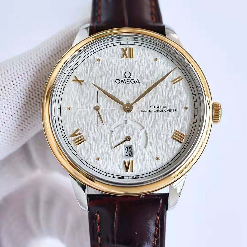 Omega Men De Ville Prestige Co‑axial Master Chronometer Power Reserve 41 mm-White (3)