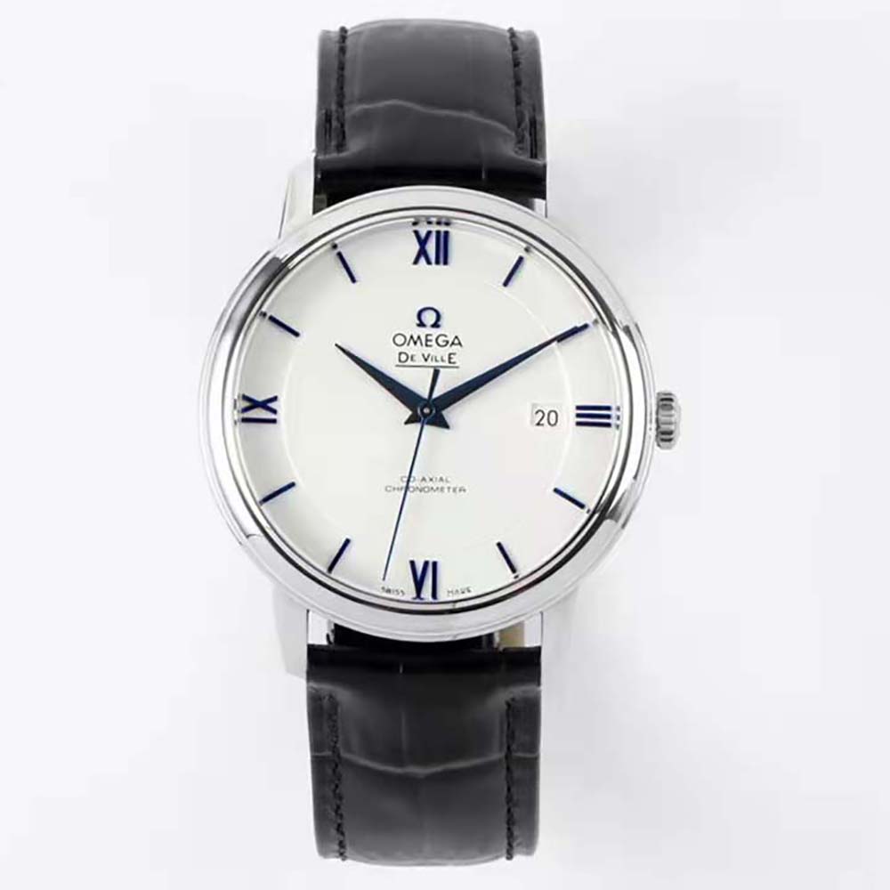 Omega Men Prestige Co‑Axial Chronometer 39.5 mm in White Gold (2)