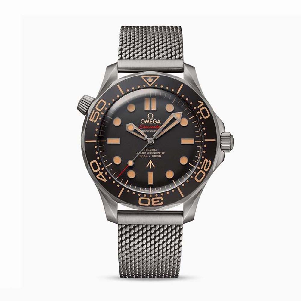 Omega Men Seamaster Diver 300M Co‑axial Master Chronometer 42 mm in Titanium (1)
