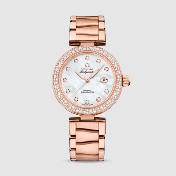 Omega Women Ladymatic Co‑axial Chronometer 34 mm in Gold (1)