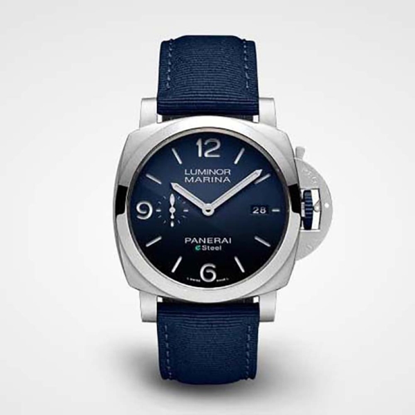 Panerai Men Luminor Marina ESteel™ Blu Profondo Automatic mechanical 44 mm-Navy (1)