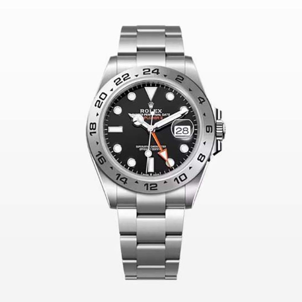 Rolex Men More Explorer Technical Details Oyster 42 mm in Oystersteel-Black (1)