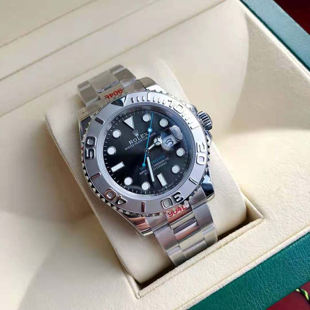 Rolex Men More Yacht-Master Technical Details Oyster 40 mm in Oystersteel and Platinum (3)
