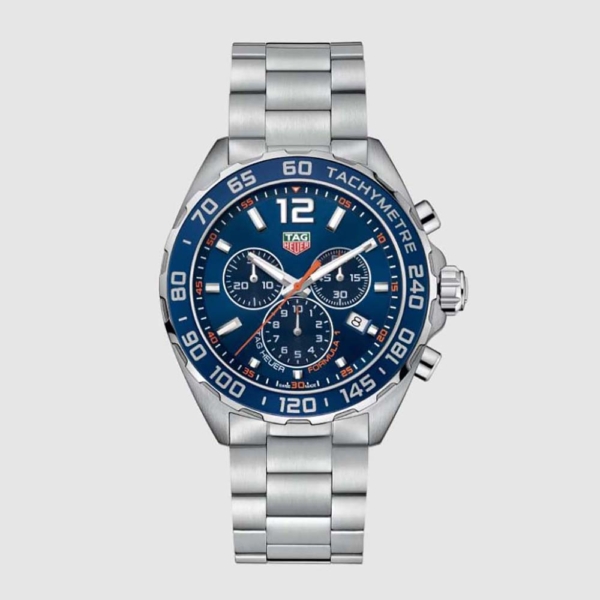 TAG Heuer Men Tag Heuer Formula 1 Quartz Chronograph 43 mm in Steel (1)