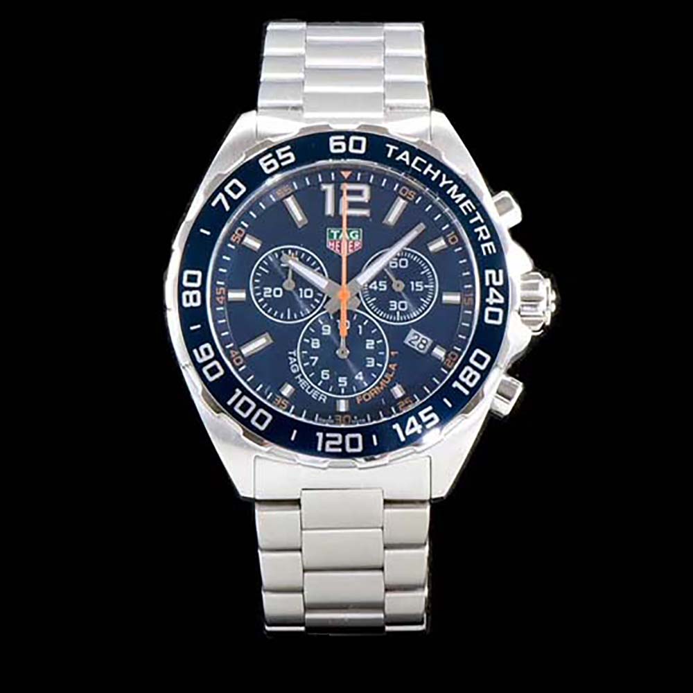 TAG Heuer Men Tag Heuer Formula 1 Quartz Chronograph 43 mm in Steel (2)