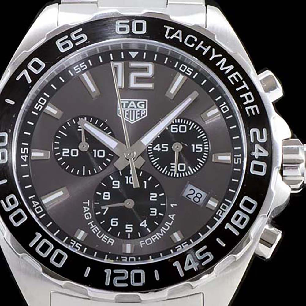 TAG Heuer Men Tag Heuer Formula 1 Quartz Chronograph 43 mm in Steel-Black (5)