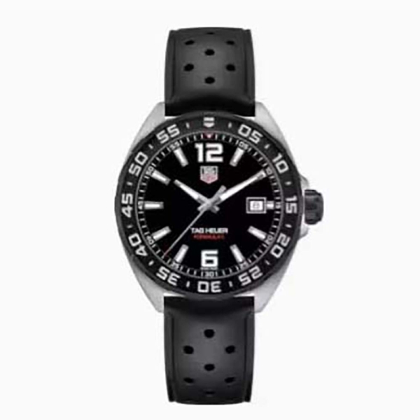 TAG Heuer Men Tag Heuer Formula 1 Quartz Watch 41 mm in Stainless Steel-Black (1)