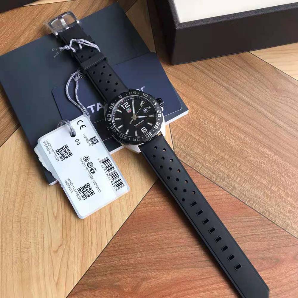 TAG Heuer Men Tag Heuer Formula 1 Quartz Watch 41 mm in Stainless Steel-Black (3)