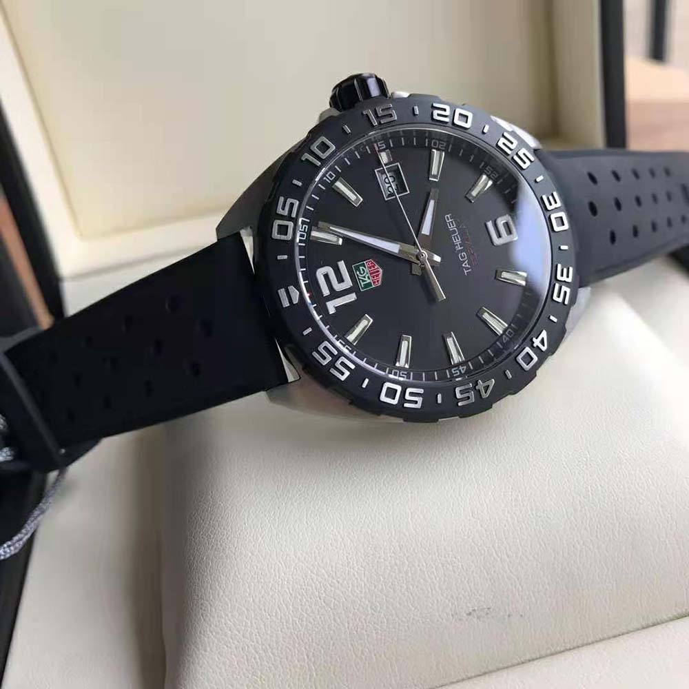 TAG Heuer Men Tag Heuer Formula 1 Quartz Watch 41 mm in Stainless Steel-Black (7)
