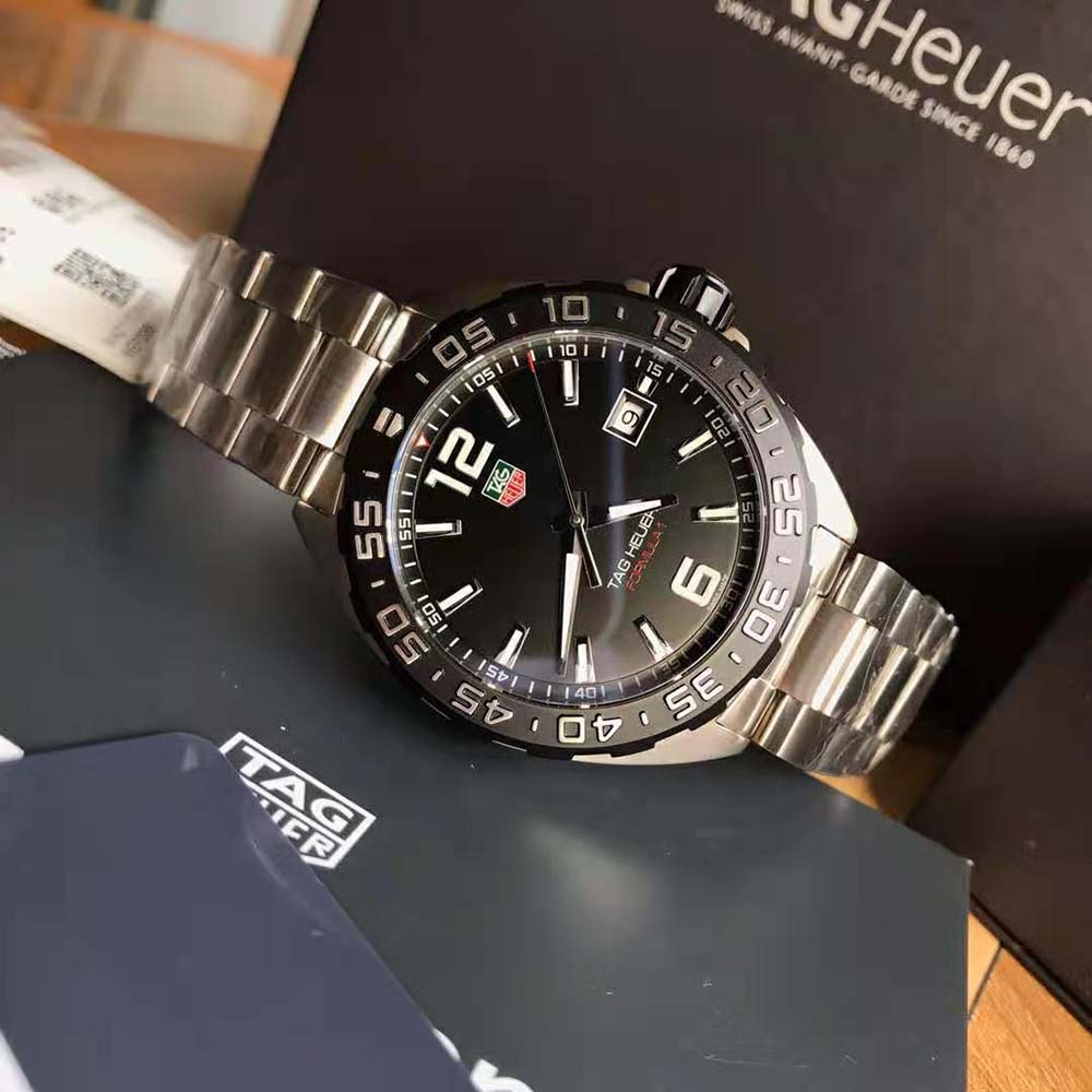 TAG Heuer Men Tag Heuer Formula 1 Quartz Watch 41 mm in Steel-Black (7)
