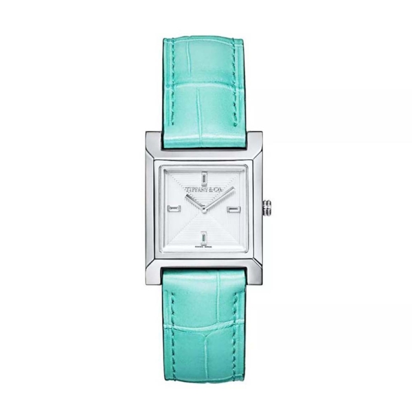 Tiffany 1837 Makers 22 mm Square Watch in Stainless Steel (1)
