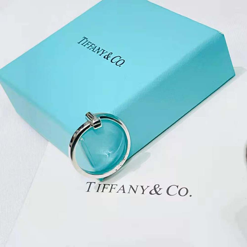 Tiffany T T1 Ring in White Gold 2.5 mm Wide (3)