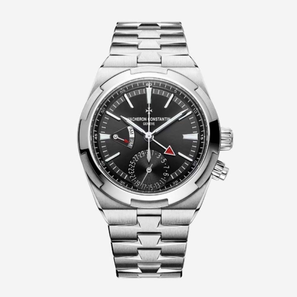 Vacheron Constantin Men Overseas Dual Time Self-winding 41 mm in Stainless Steel-Black (1)