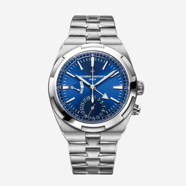 Vacheron Constantin Men Overseas Dual Time Self-winding 41 mm in Stainless Steel-Navy (1)