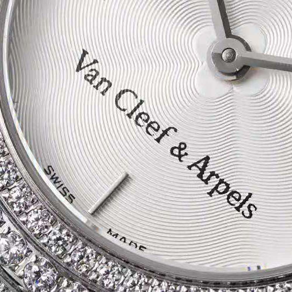 Van Cleef & Arpels Lady Charms Watch Quartz Movement 25 mm in Rose Gold and Diamond-Brown (6)