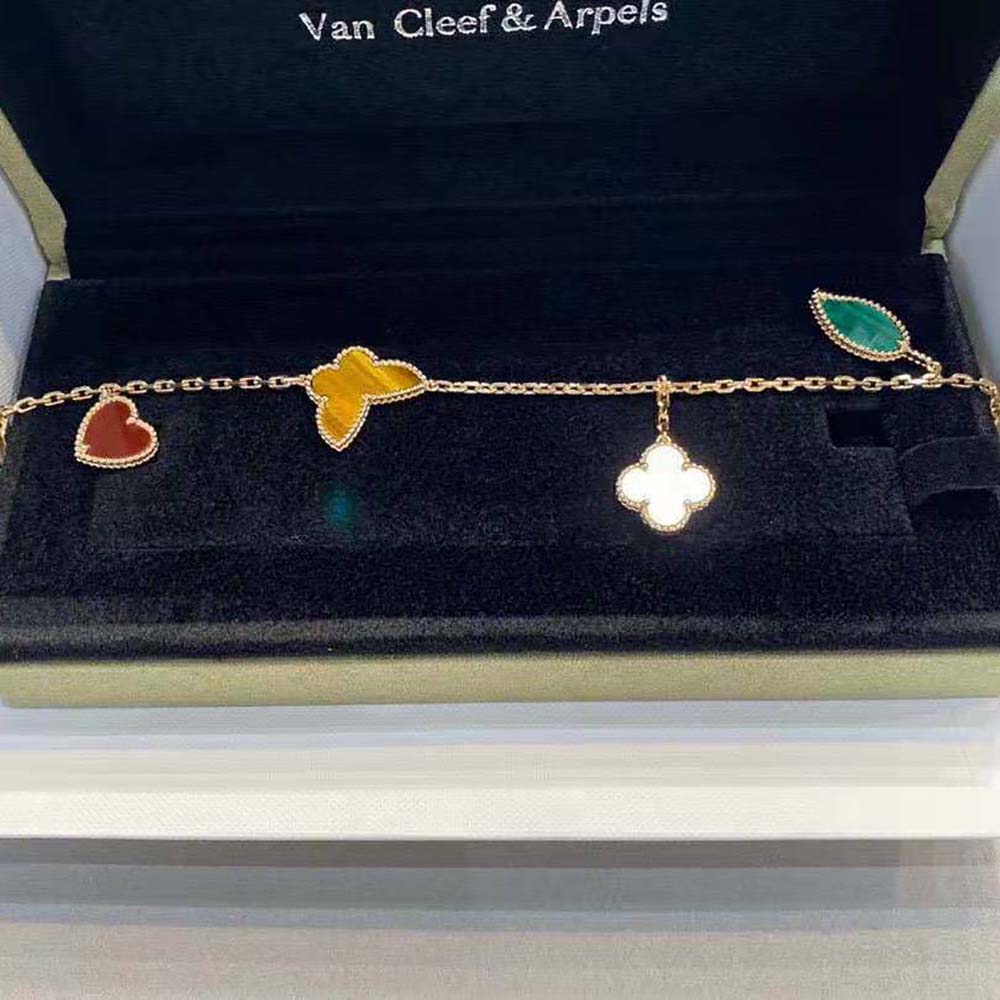 Van Cleef & Arpels Lady Lucky Alhambra Bracelet 4 Motifs (6)