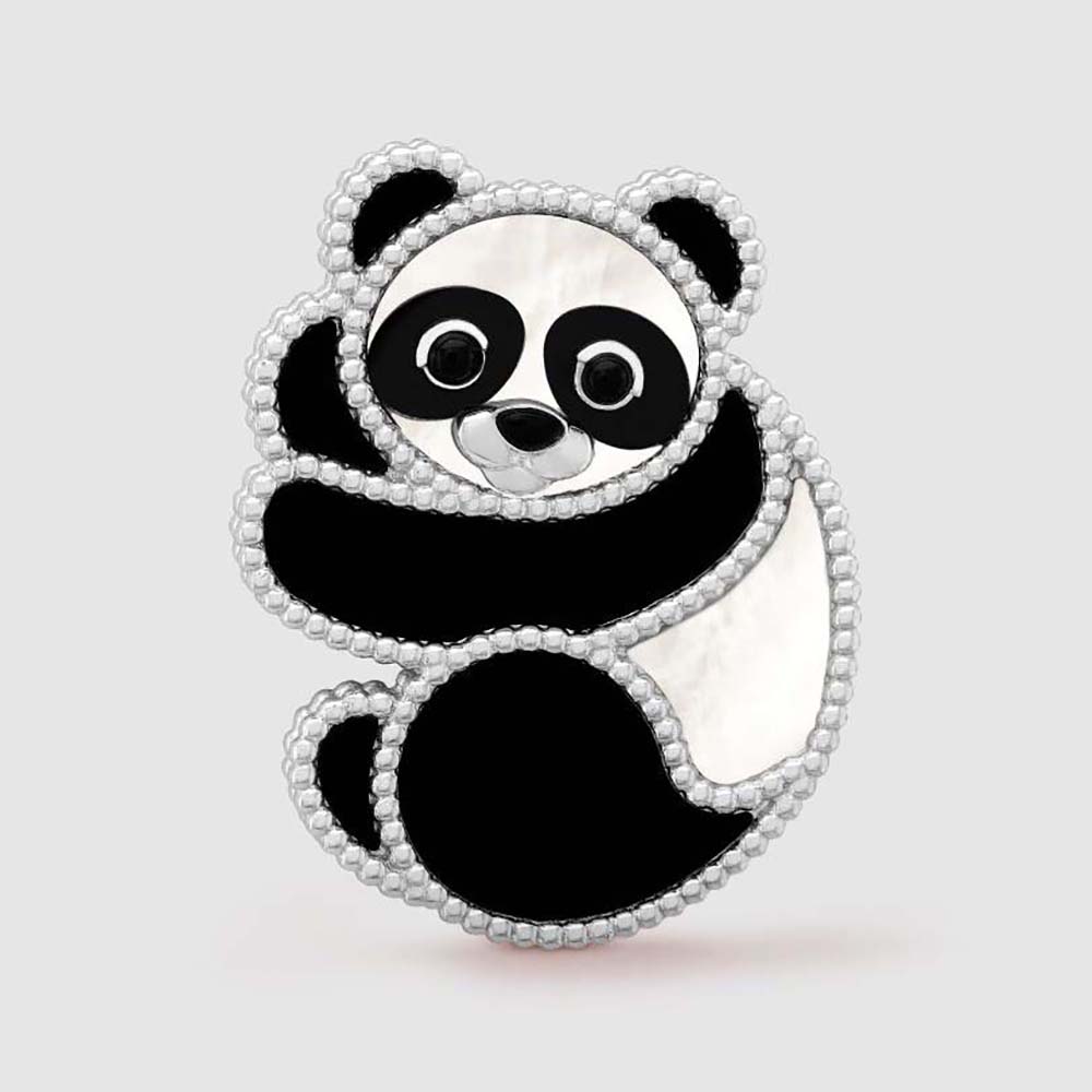 Van Cleef & Arpels Lady Lucky Animals Panda Clip (1)