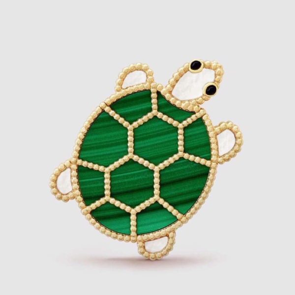 Van Cleef & Arpels Lady Lucky Animals Turtle Clip (1)