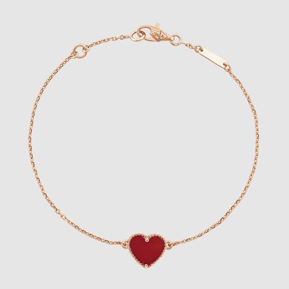 Van Cleef & Arpels Lady Sweet Alhambra Heart Bracelet (1)