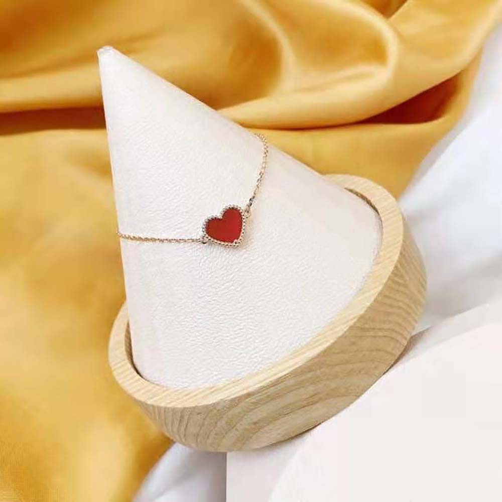 Van Cleef & Arpels Lady Sweet Alhambra Heart Bracelet (4)