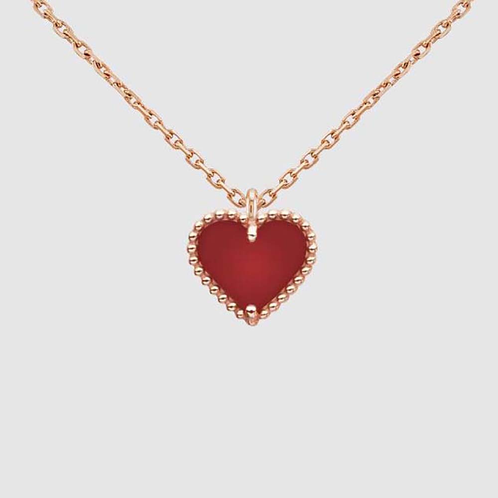 Van Cleef & Arpels Lady Sweet Alhambra Heart Pendant (1)