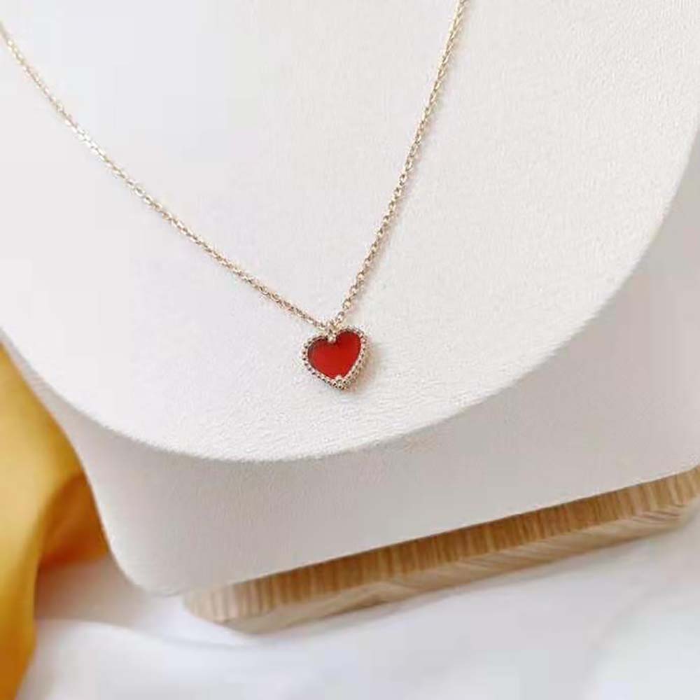 Van Cleef & Arpels Lady Sweet Alhambra Heart Pendant (3)