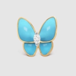 Van Cleef & Arpels Lady Two Butterfly Earrings