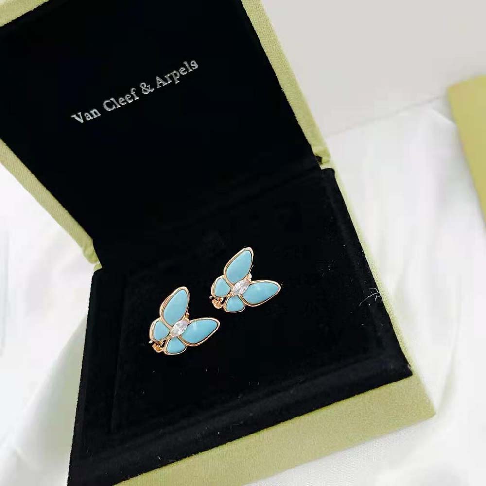 Van Cleef & Arpels Lady Two Butterfly Earrings (4)