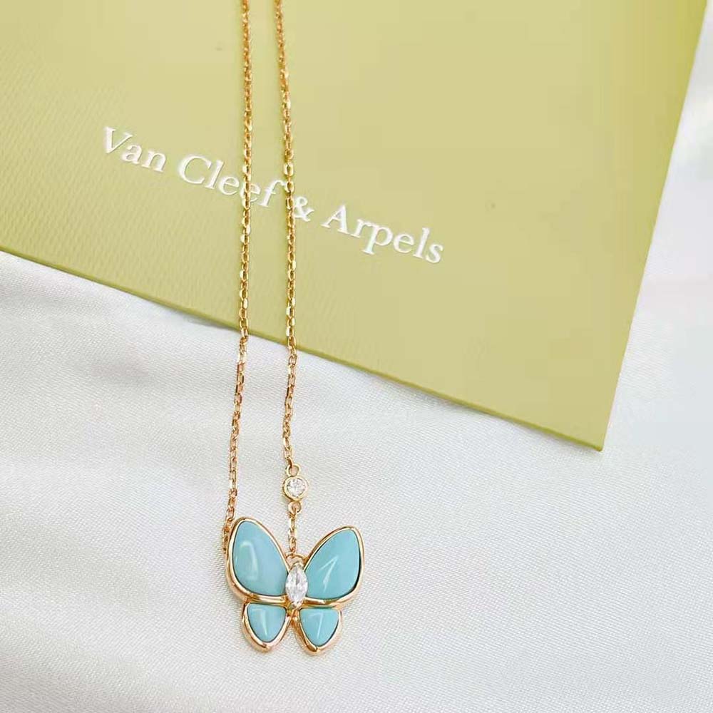 Van Cleef & Arpels Lady Two Butterfly Pendant (3)