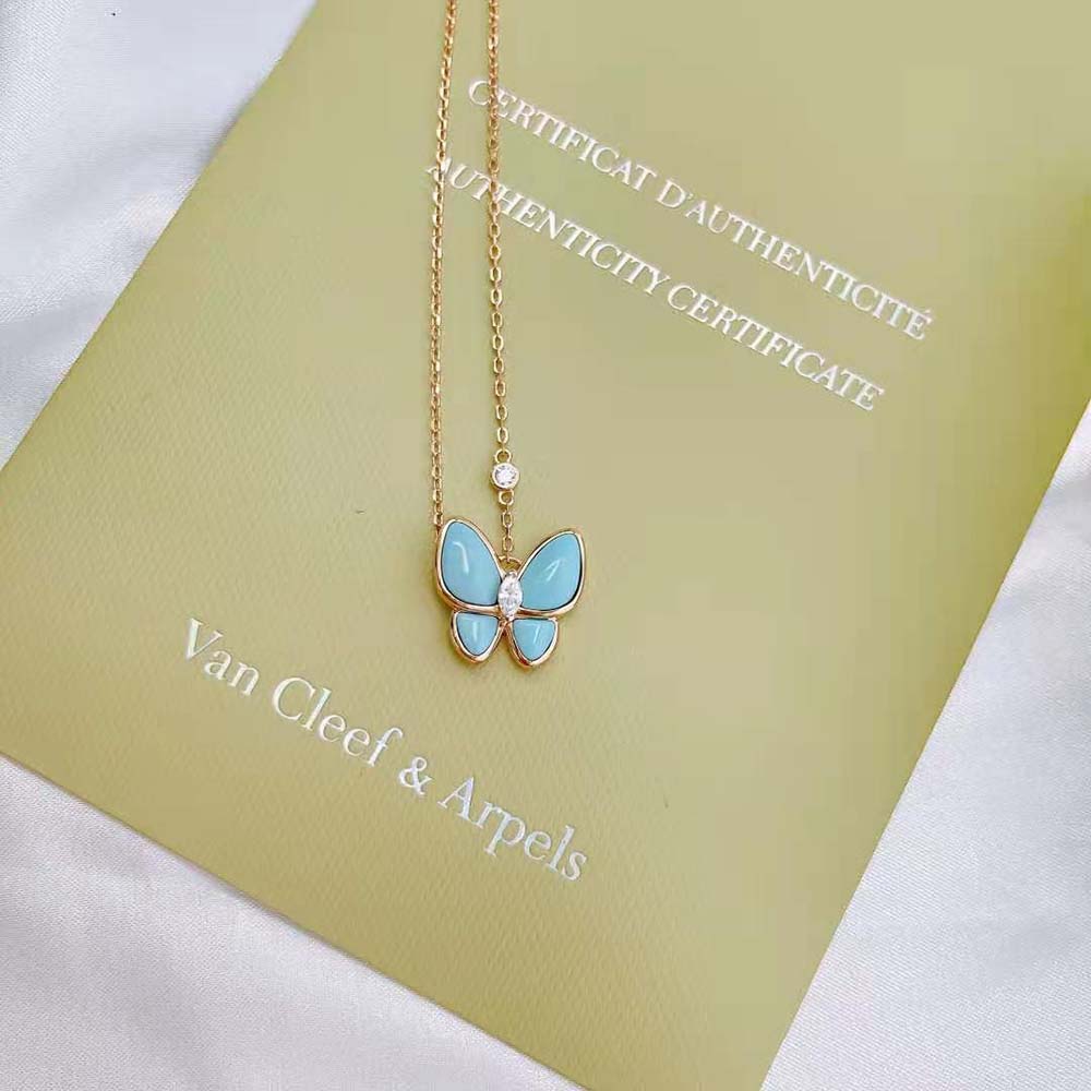 Van Cleef & Arpels Lady Two Butterfly Pendant (4)