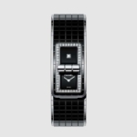 Chanel Women Code Coco Watch Quartz Movement in Steel and Black Ceramic