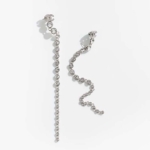 Chanel Women Pendant Earrings in Metal & Strass