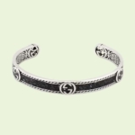 Gucci Women Bracelet with Interlocking G in Silver